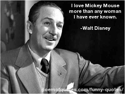 A quote about women by Walt Disney